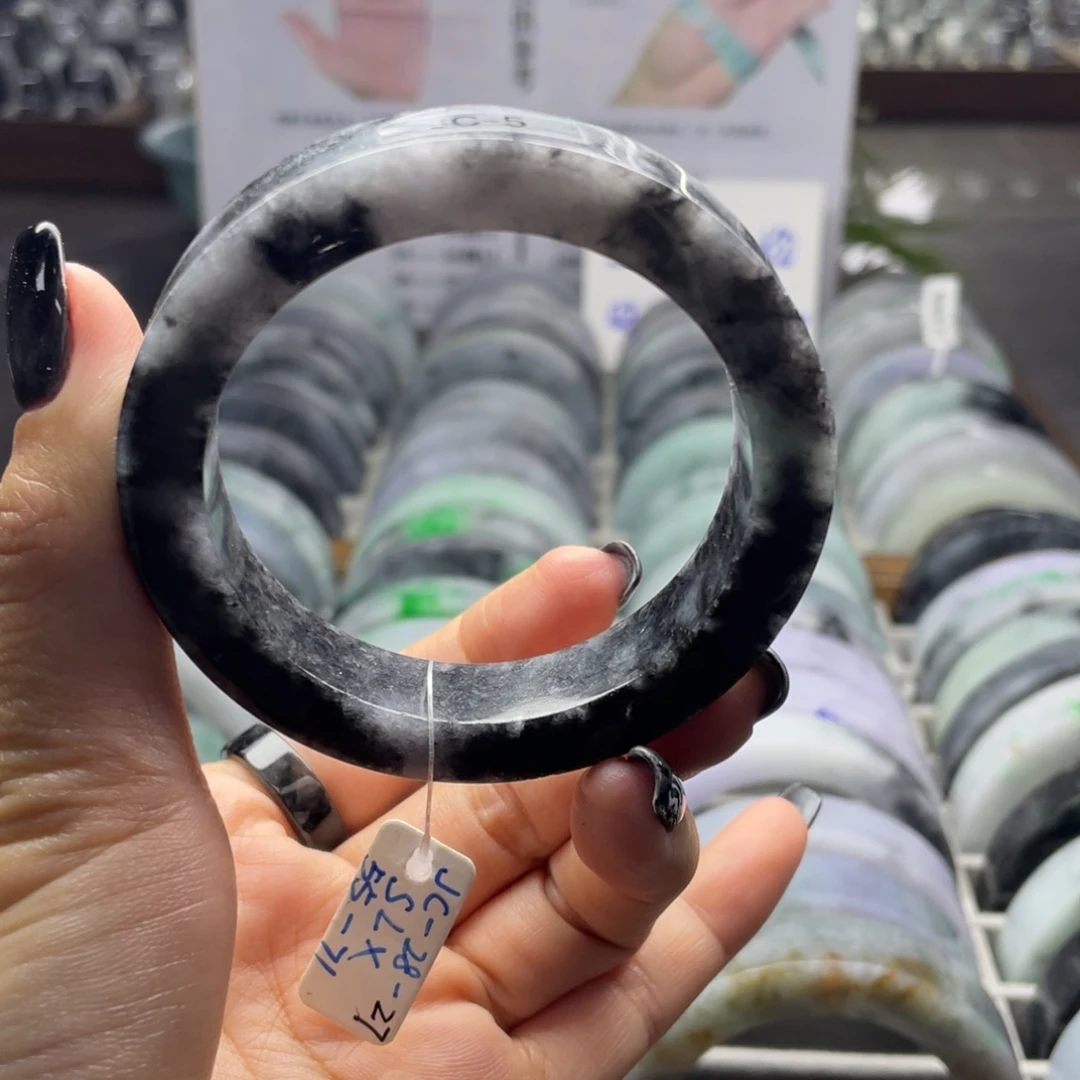 定制翡翠未镶嵌定制翡翠手镯