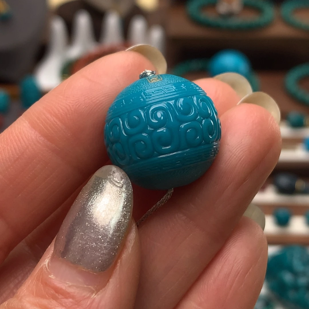 绿松石未镶嵌配饰直径2.0mm