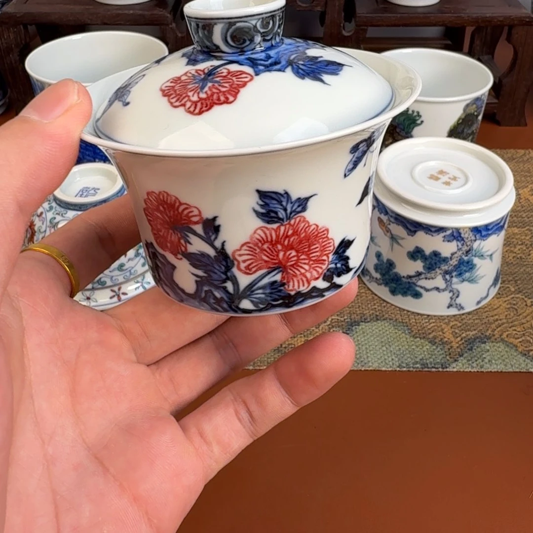 瓷片景德镇瓷器手工手绘