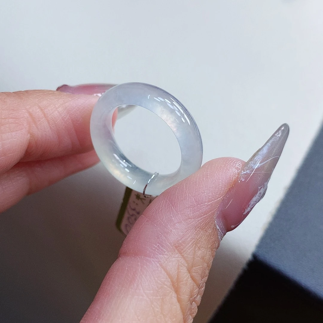 翡翠戒指未镶嵌13-14号