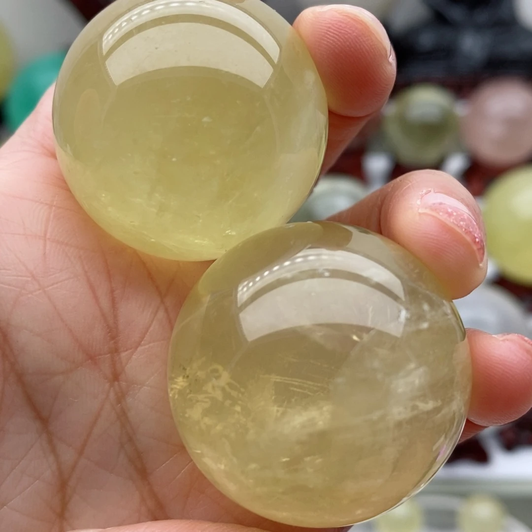 黄晶珠宝半成品未镶嵌羊*师2