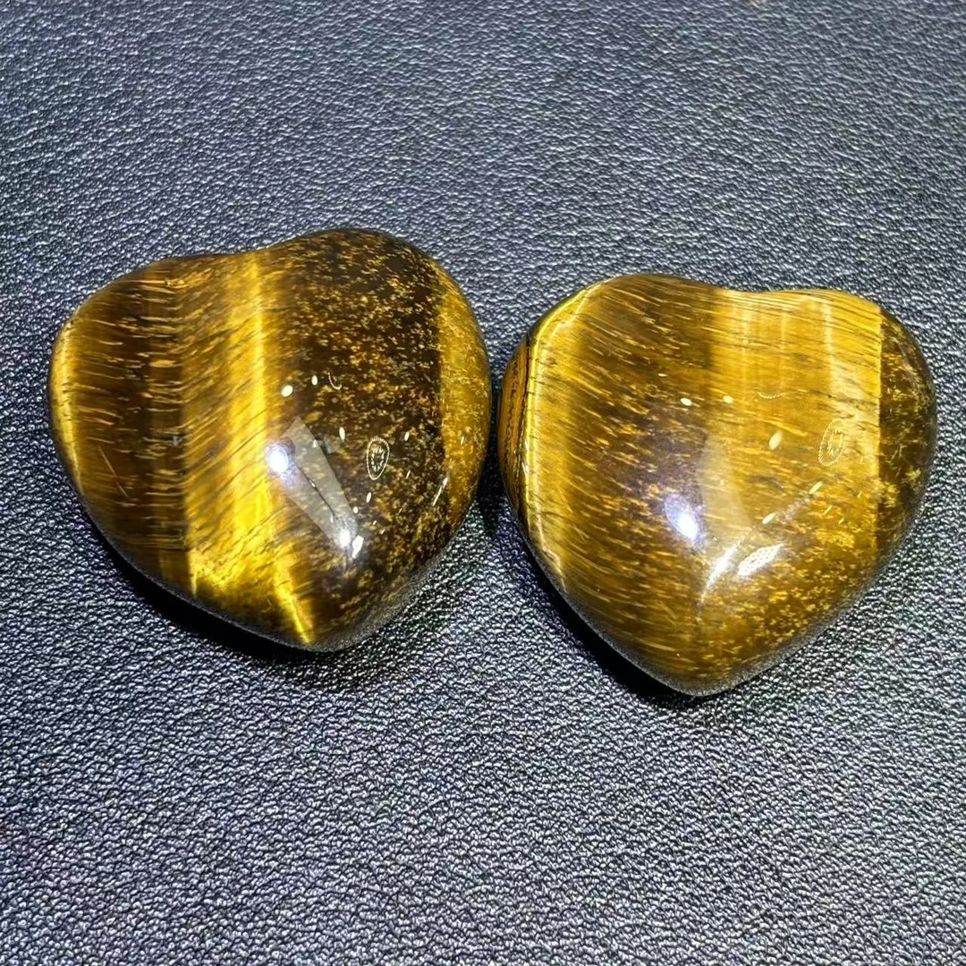 面面来财珠宝C10079-六彩明珠木变奇石爱心-配绳-多样性发其一