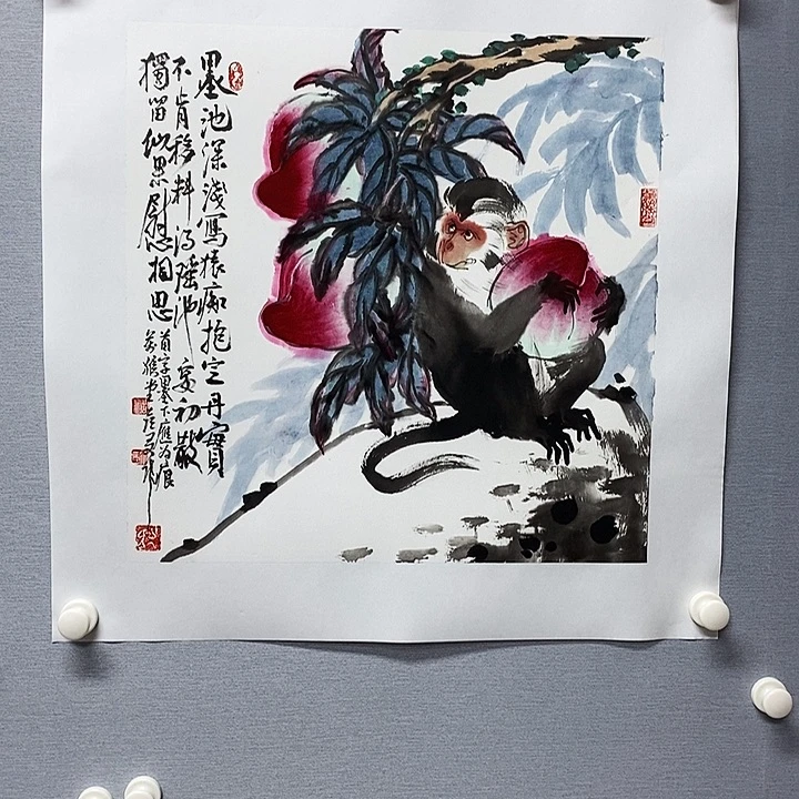 国画亲笔手绘原创