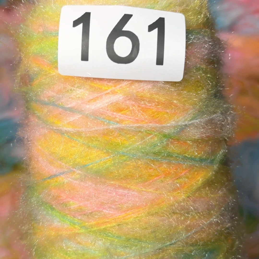 织绣161号五彩缤纷一桶猫毛