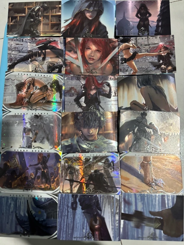 卡动鬼刀第二弹厚卡 一单50张左右！