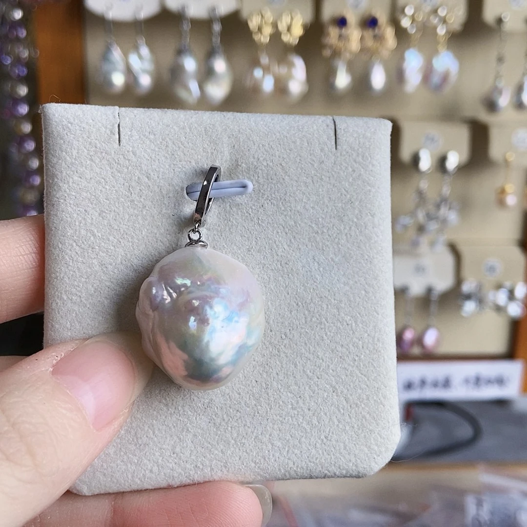 吊坠(不含链)淡水珍珠合金特价1012