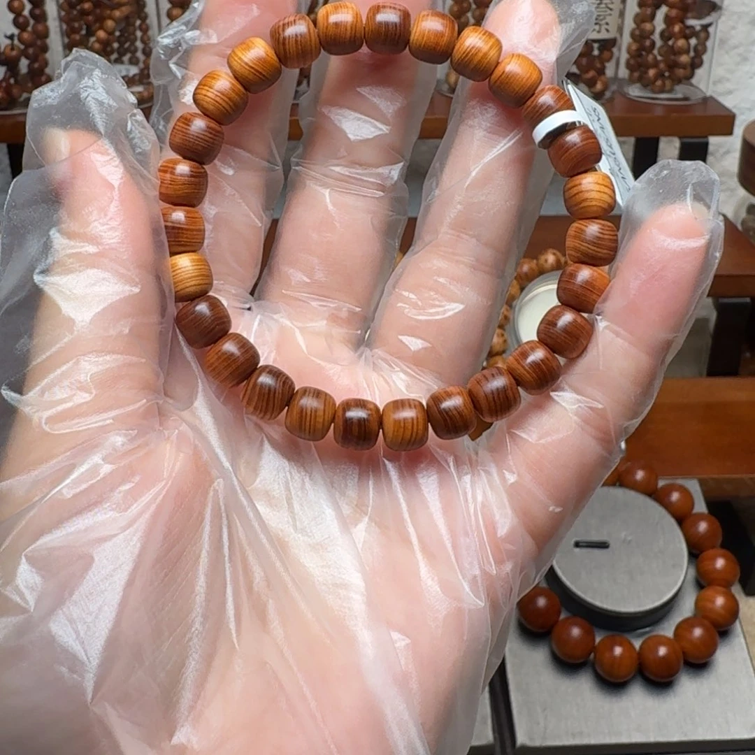 柏木（崖柏）手串/手链0.8精品黑油