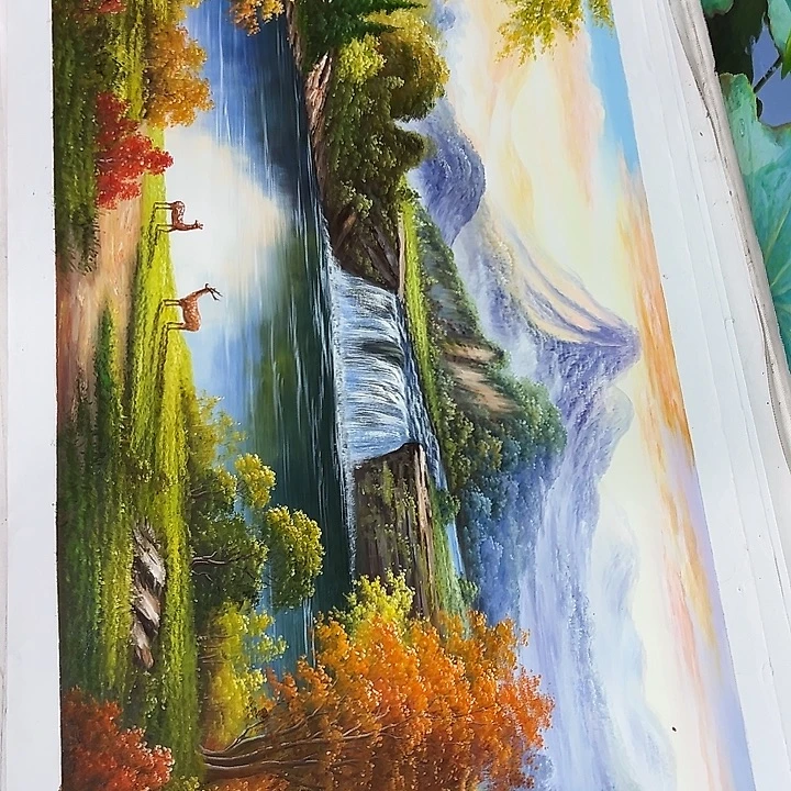 油画好之一仔仔细细