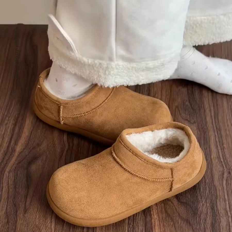 5503冬季加绒保暖防滑防水女款小土豆勃肯雪地靴