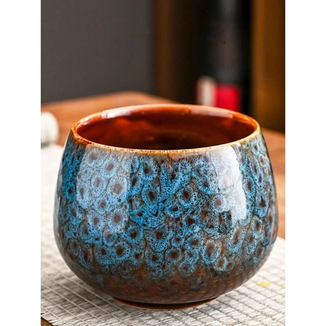 C桌面垃圾桶家用餐桌上陶瓷垃圾缸客厅茶几专用零食垃圾盆水果皮