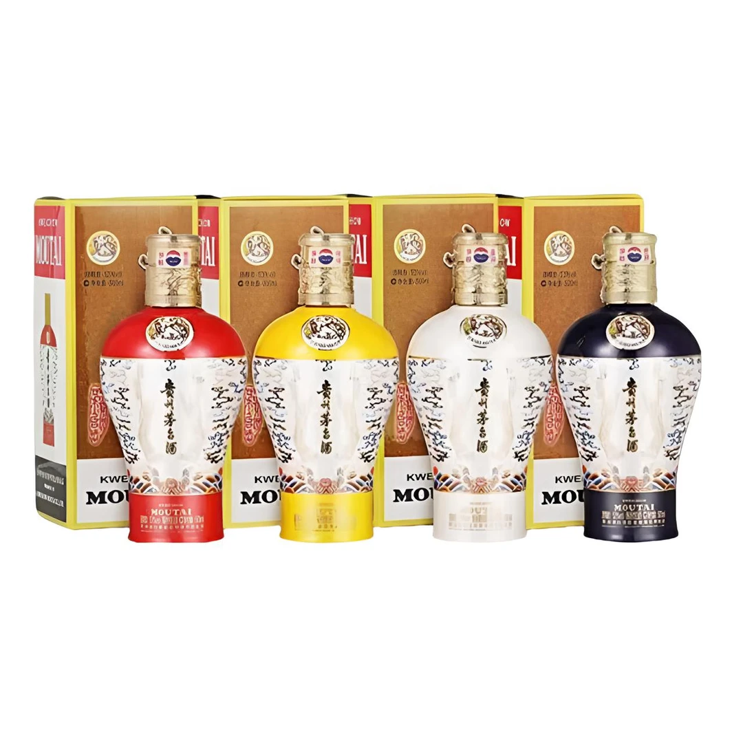 KWEICHOW MOUTAI/贵州茅台中信金陵四色53%Vol