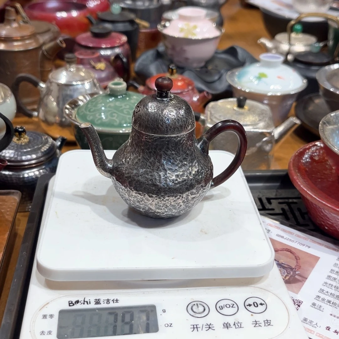 翰*伦纯银思婷壶手工