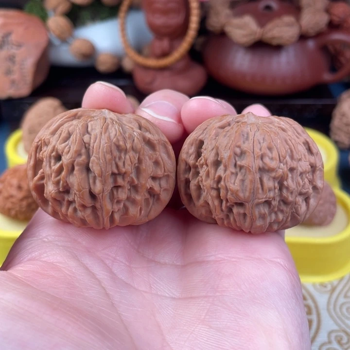 吊坠文玩核桃正磨42