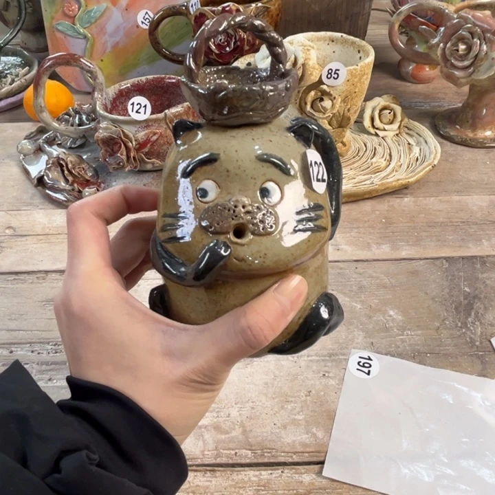 陶瓷懿树日式手捏餐具茶具