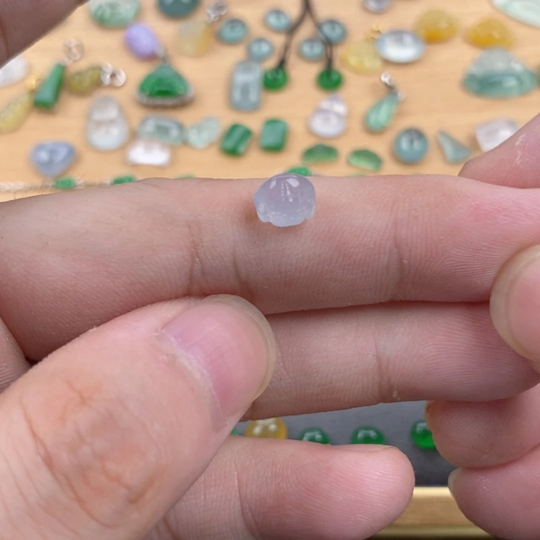 翡翠未镶嵌吊坠(不含链)翡翠