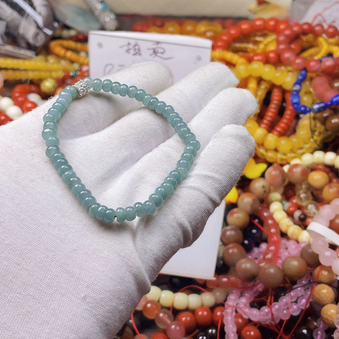 玛瑙/玉髓手链合金大**了40772