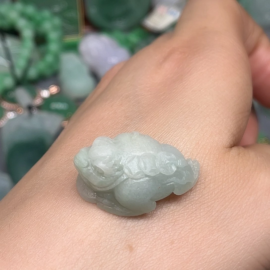 酷***笑定制翡翠未镶嵌天然翡翠