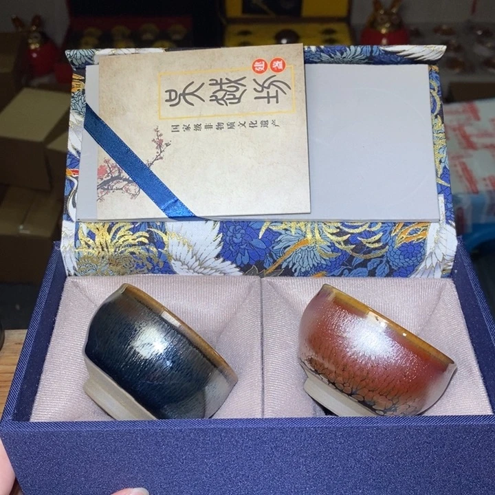 茶盏全品带礼盒，建盏主人杯