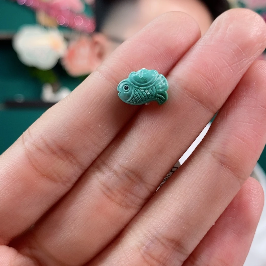 绿松石珠宝奇石未镶嵌