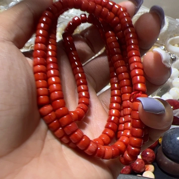 核桃手串/手链4/6默默色姑娘脖挂