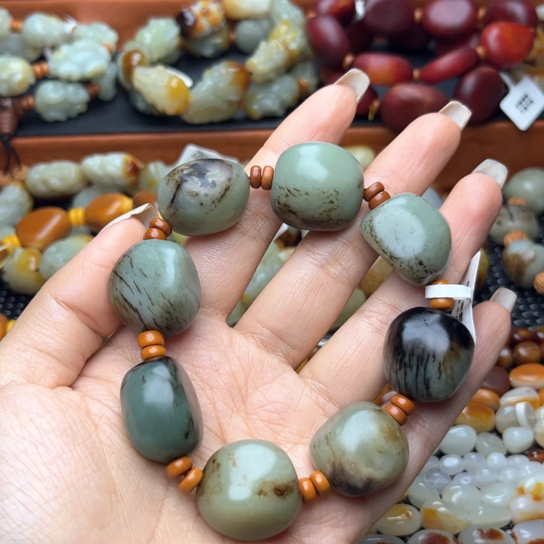 和田玉项链未镶嵌用****8