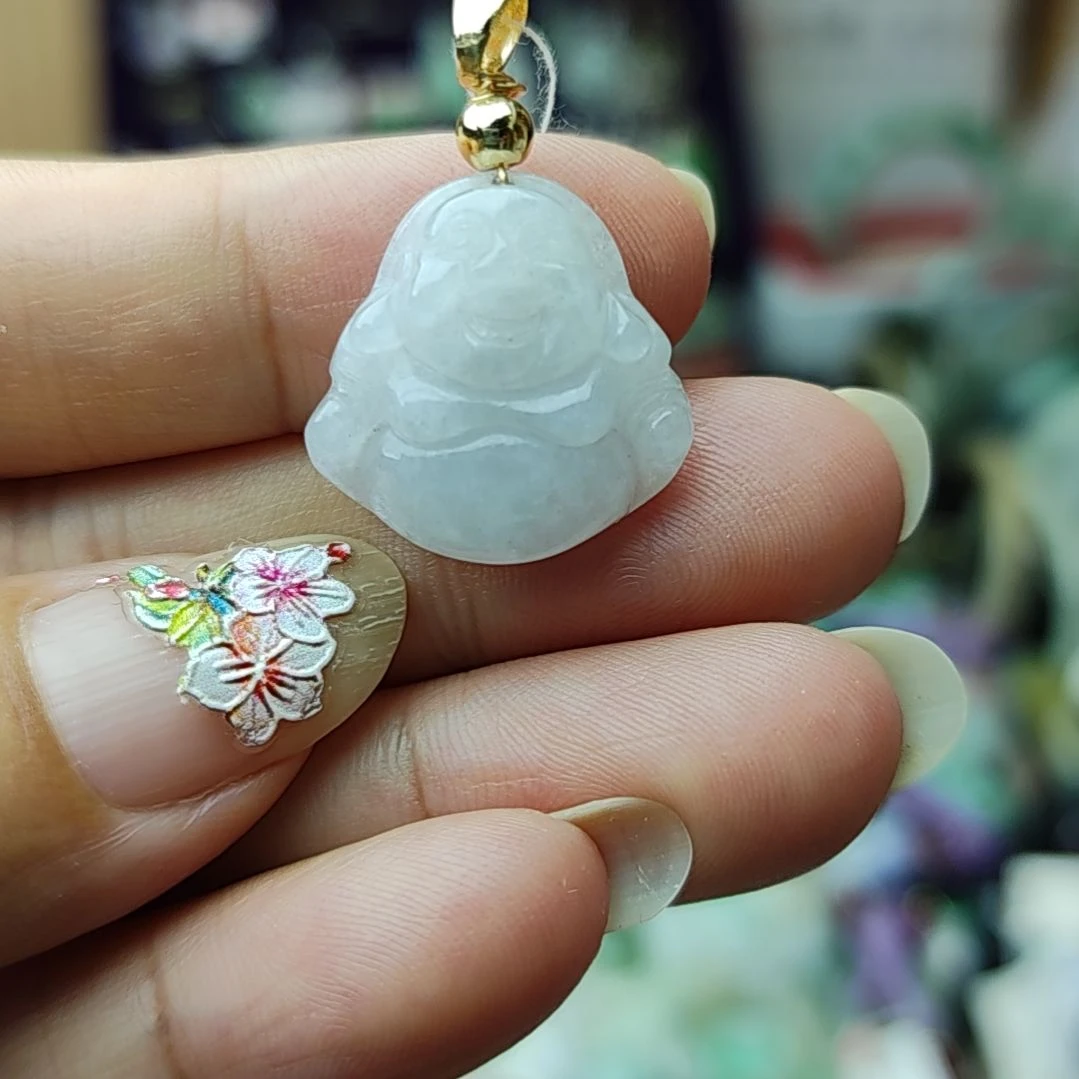 翡翠未镶嵌颈饰8