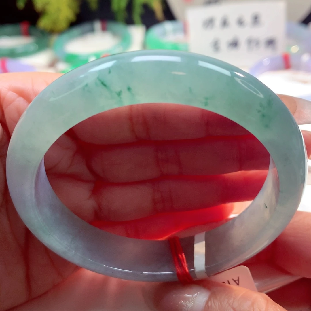 未镶嵌手镯翡翠58正圈（6号）