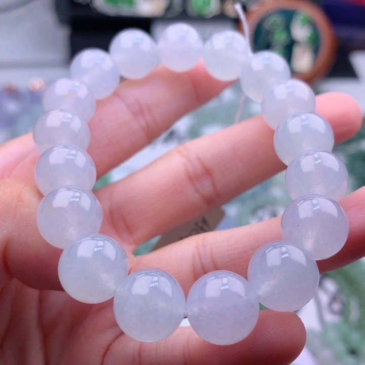 未镶嵌手串翡翠卡12