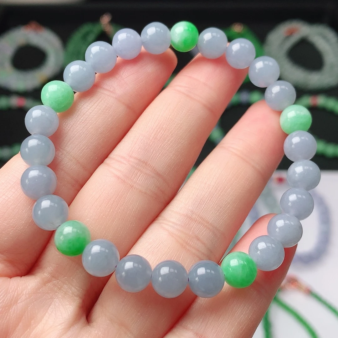 翡翠未镶嵌手链翡翠