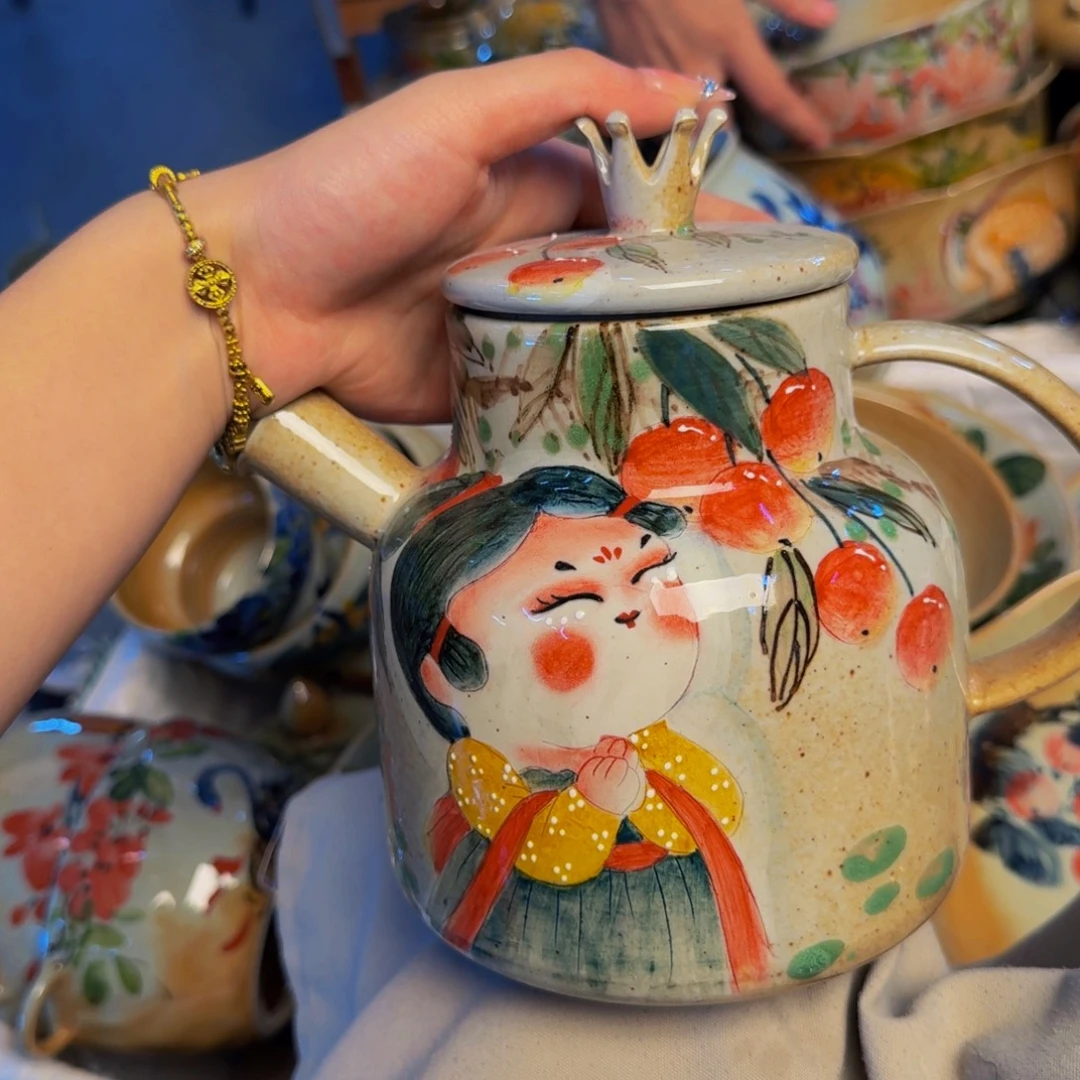 瓷片景德镇陶瓷手工手绘