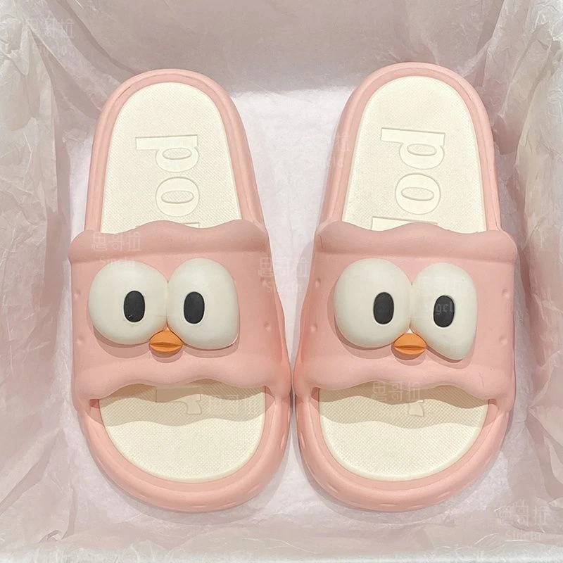 2024新款EVA学生宿舍踩屎感拖鞋女夏季外穿情侣家居防滑不臭凉拖