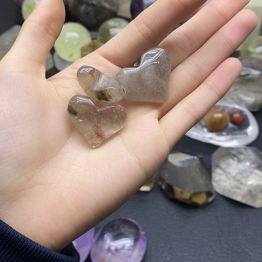 未镶嵌珠宝半成品水晶116水晶石