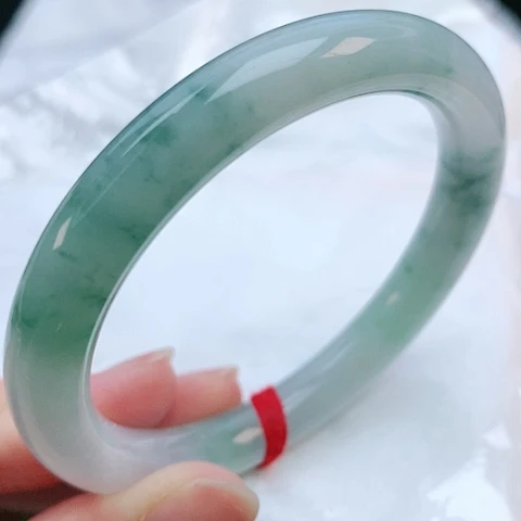 未镶嵌手镯翡翠53圆条882808