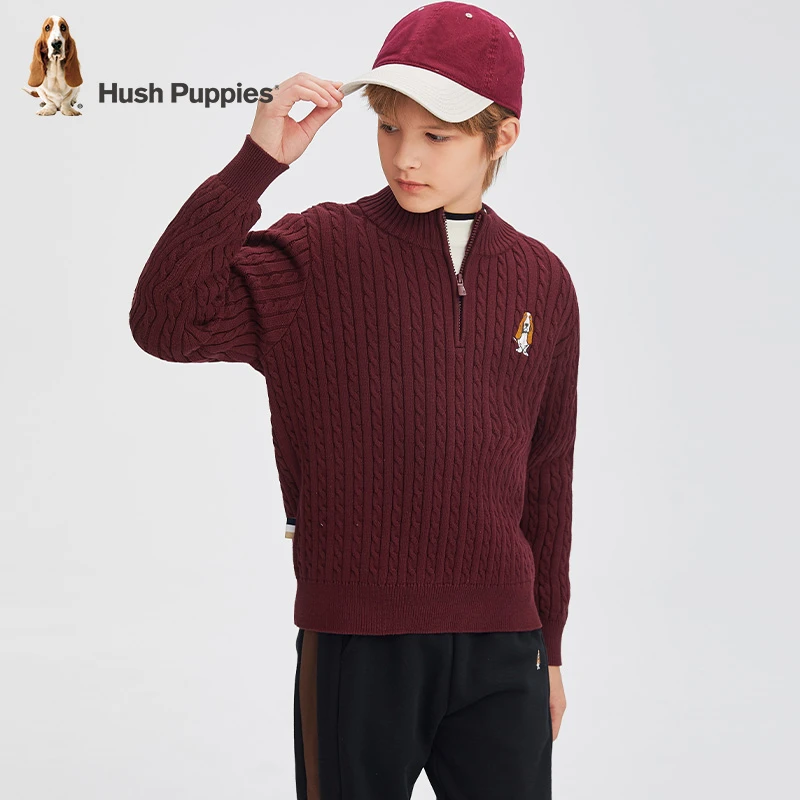 混纺里料线衣 新款舒适柔软针织 暇步士童装