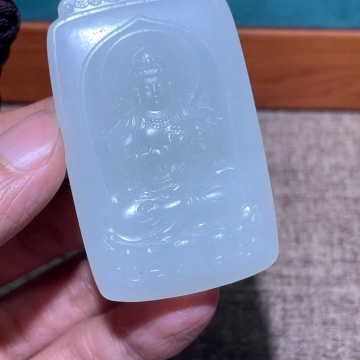 和田玉未镶嵌颈饰J