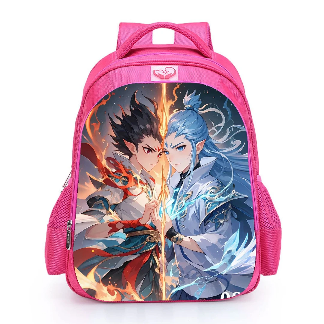 哪吒双肩背包小学生书包新款儿童女生背包女孩护脊2025大容量六一