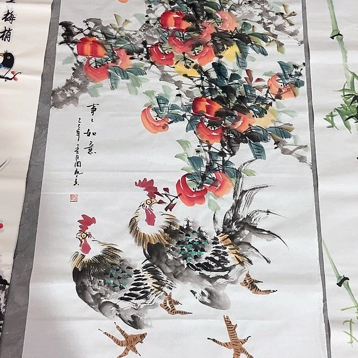 小周画廊的直播间