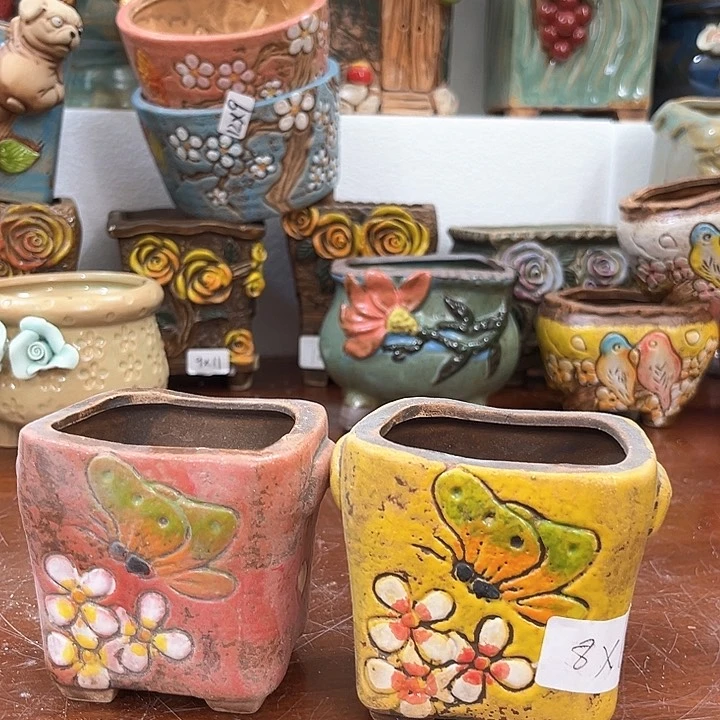 红陶粗陶花盆粗陶花盆