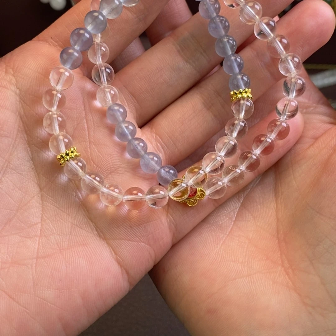 烟晶手链未镶嵌水晶