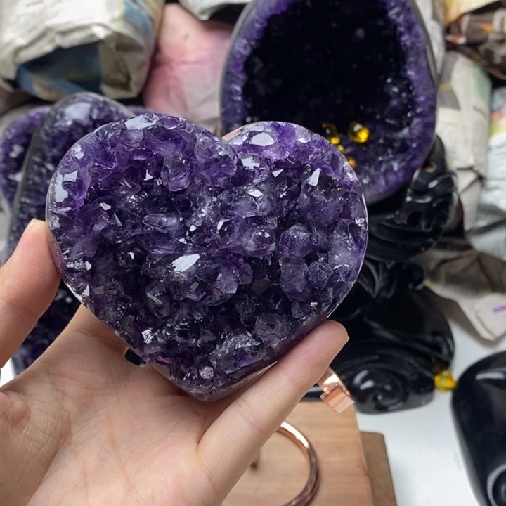 未镶嵌珠宝半成品紫晶