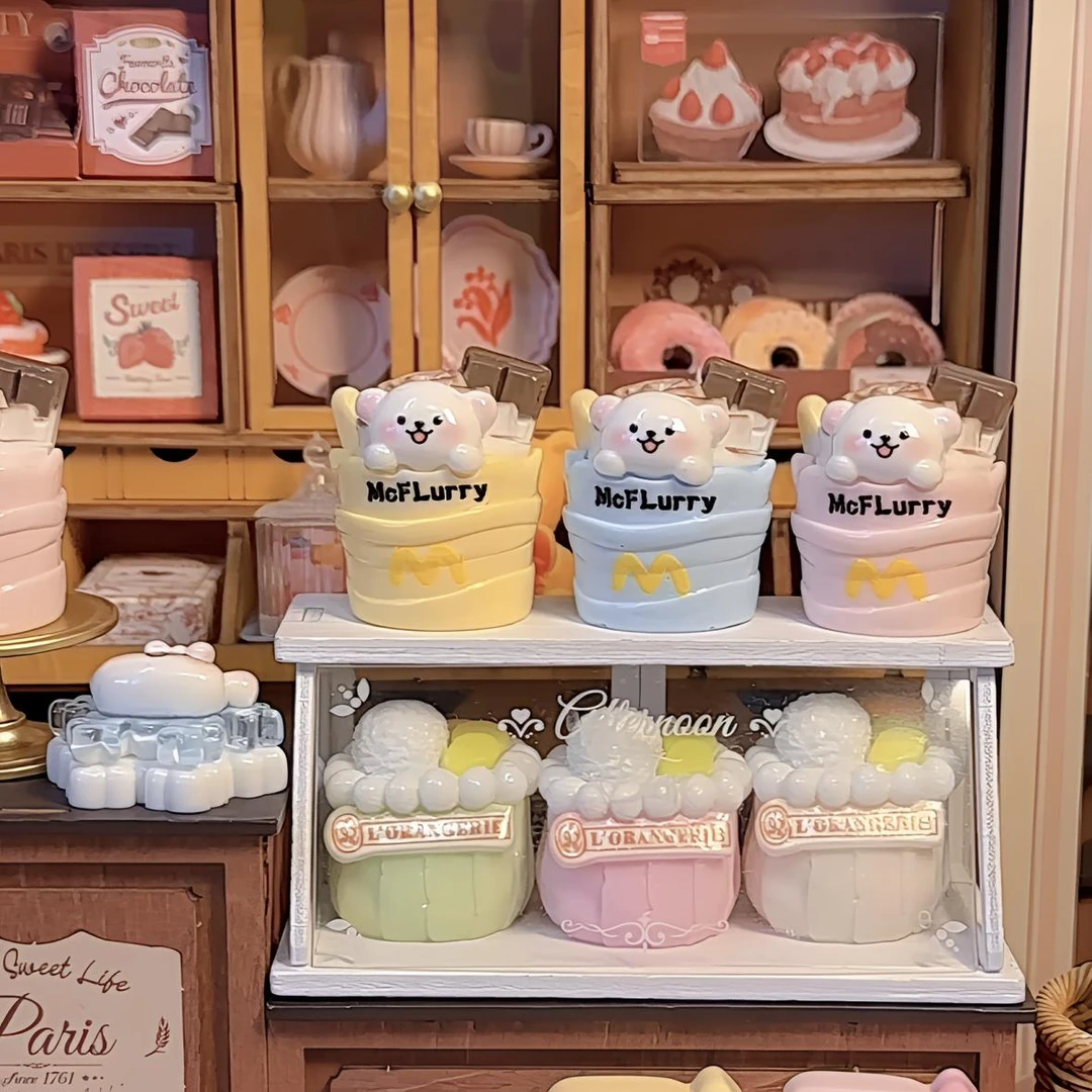 || 柚米小铺 || 翻翻乐DIY手作创意卡通/食玩饰品配件