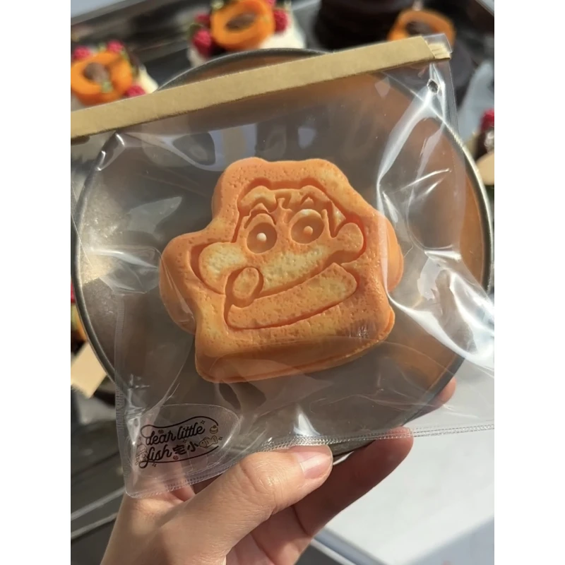 小新烧捏捏硅胶捏捏食物系厚奶油泥感