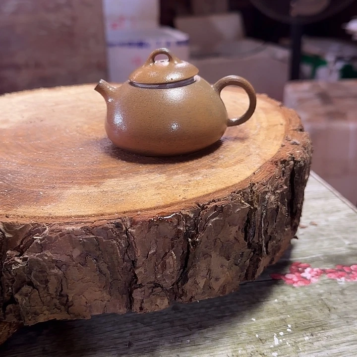 紫砂茶壶坭兴陶柴烧
