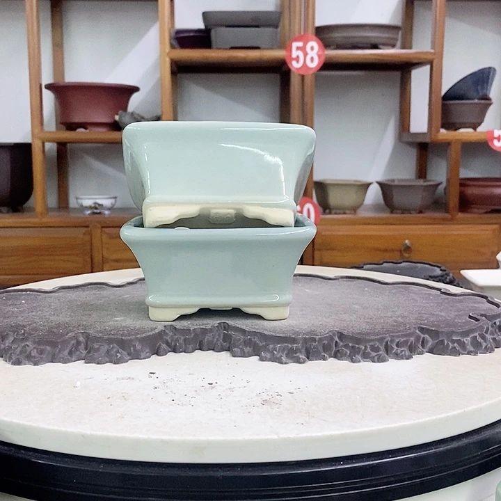 紫砂花盆瑕疵6.5-13-10。。。