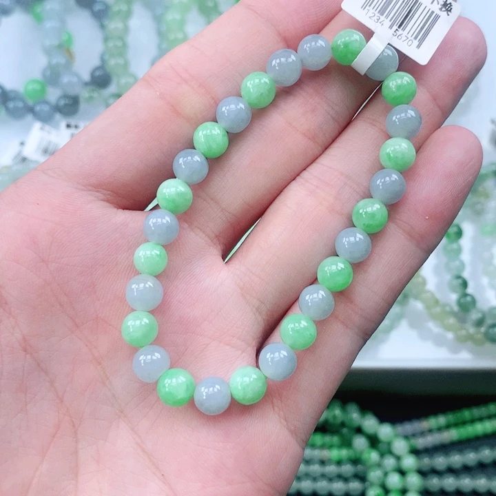 未镶嵌手链翡翠翡翠
