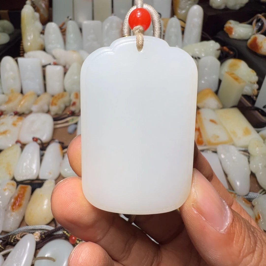 和田玉吊坠(不含链)未镶嵌澄**业