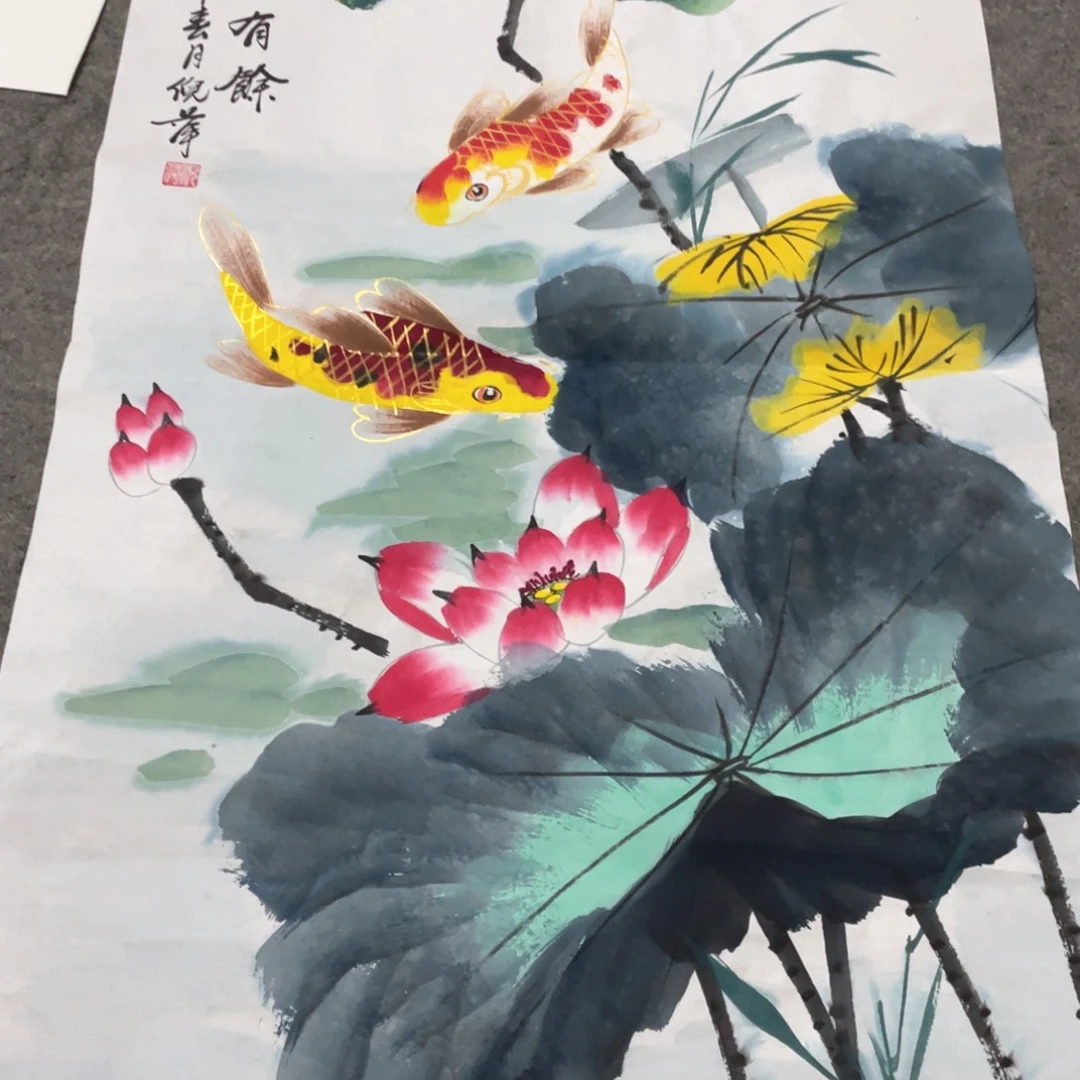 国画国画作品画画画画画心