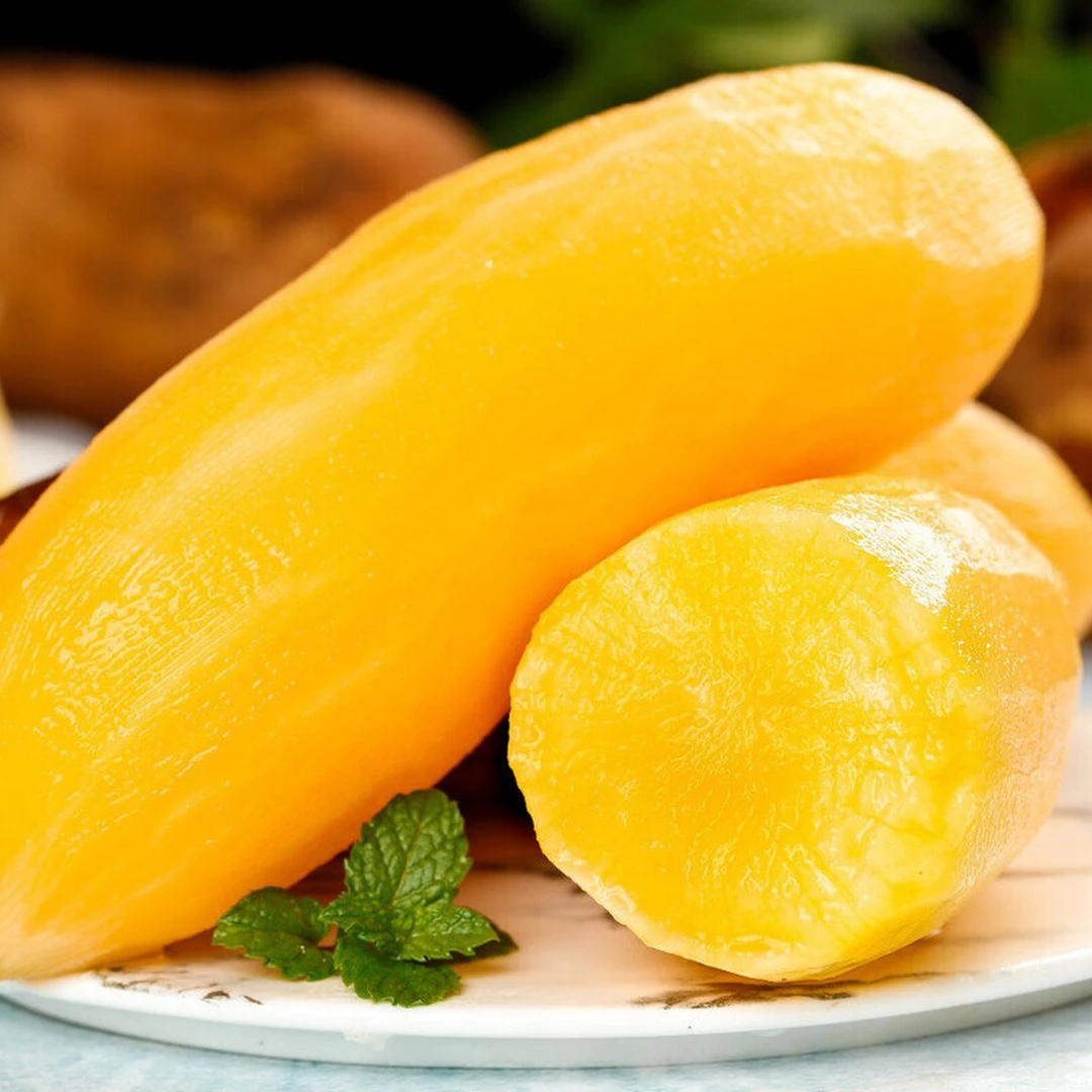 云南天山雪莲果清甜多汁脆嫩可口新鲜当季现挖水果