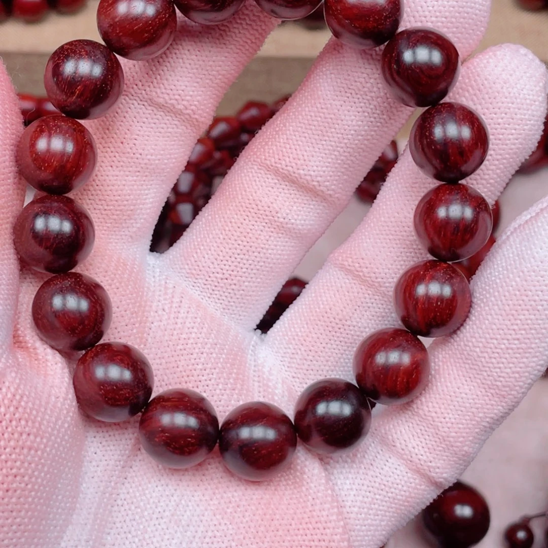 V***l小叶紫檀手串/手链1.2原汁原味福利款