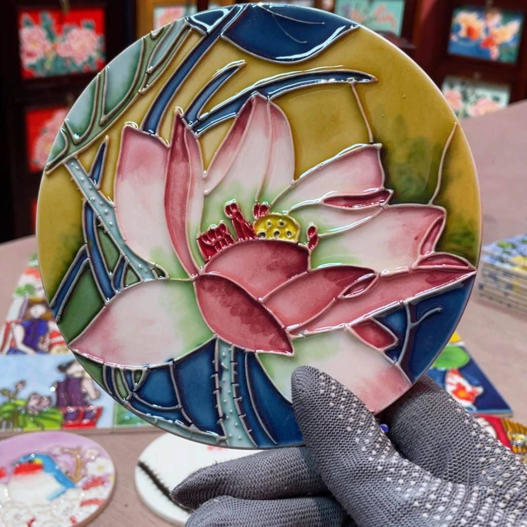 陶瓷15*15圆瓷片